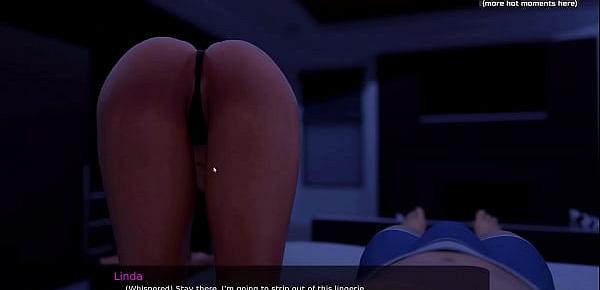  Two horny twins with hot big asses blowjob and footjob l My sexiest gameplay moments l Milfy City l Part 27